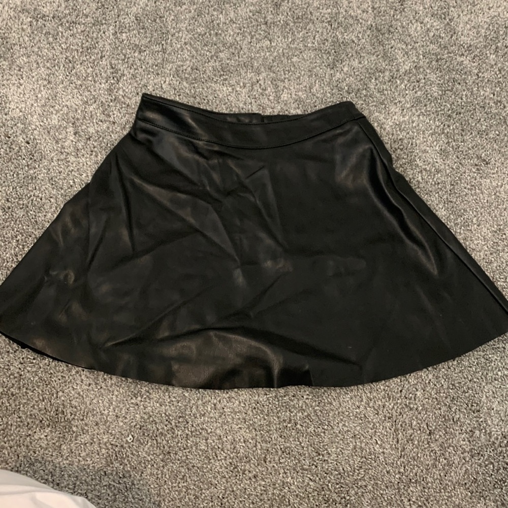 Pleather Skirt